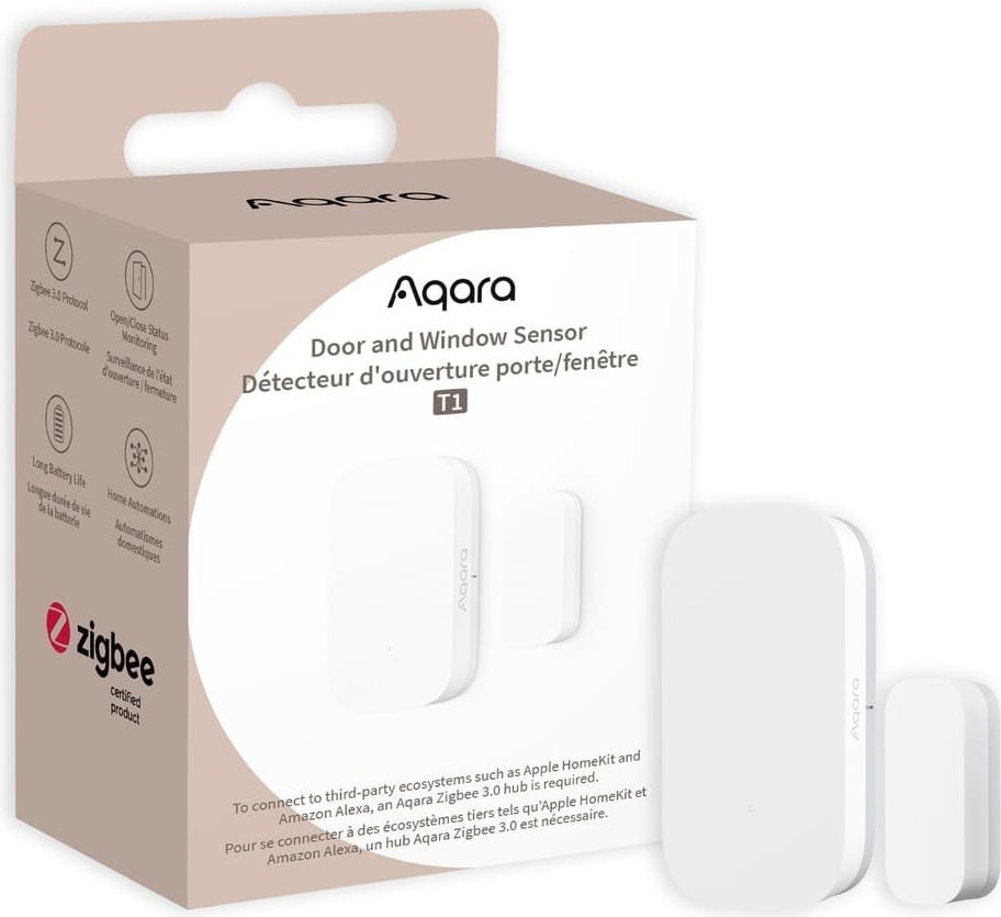 Akıllı Kapı ve Pencere T1 Sensörü V2 DW-S03D (Apple Home Destekli)