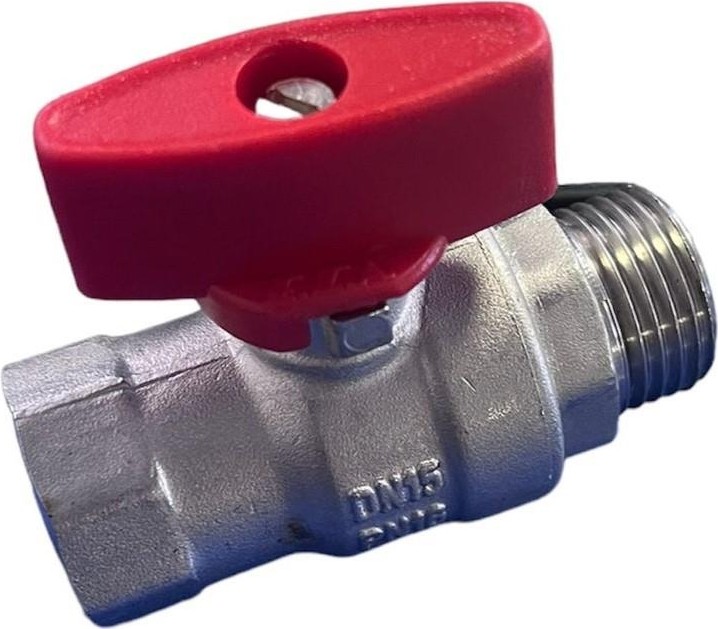 Eca 1/2" Kelebek Volanlı Küresel Valf (Dış Vida+Iç Vida) 102122381