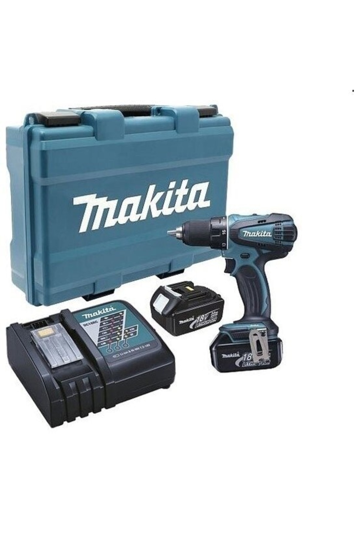 Ddf482rfe Akülü Matkap 18v 3.0ah Çift Akü