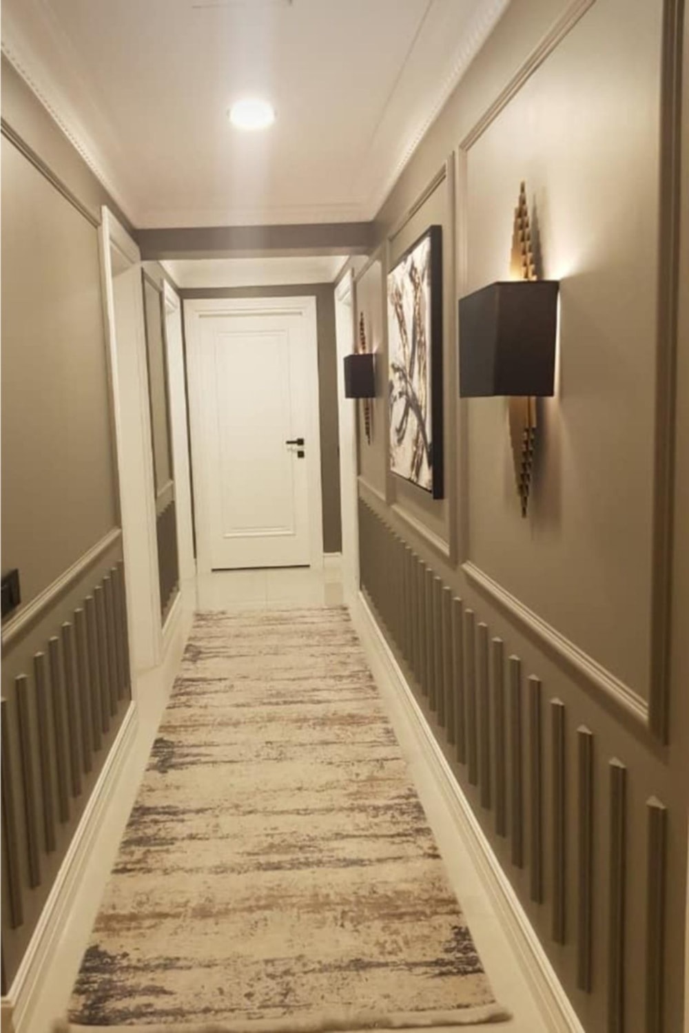 Boyanabilir 4 cm Poliüretan Duvar Çıtası, 240 cm Uzunluk, Bej Renk Seçeneği