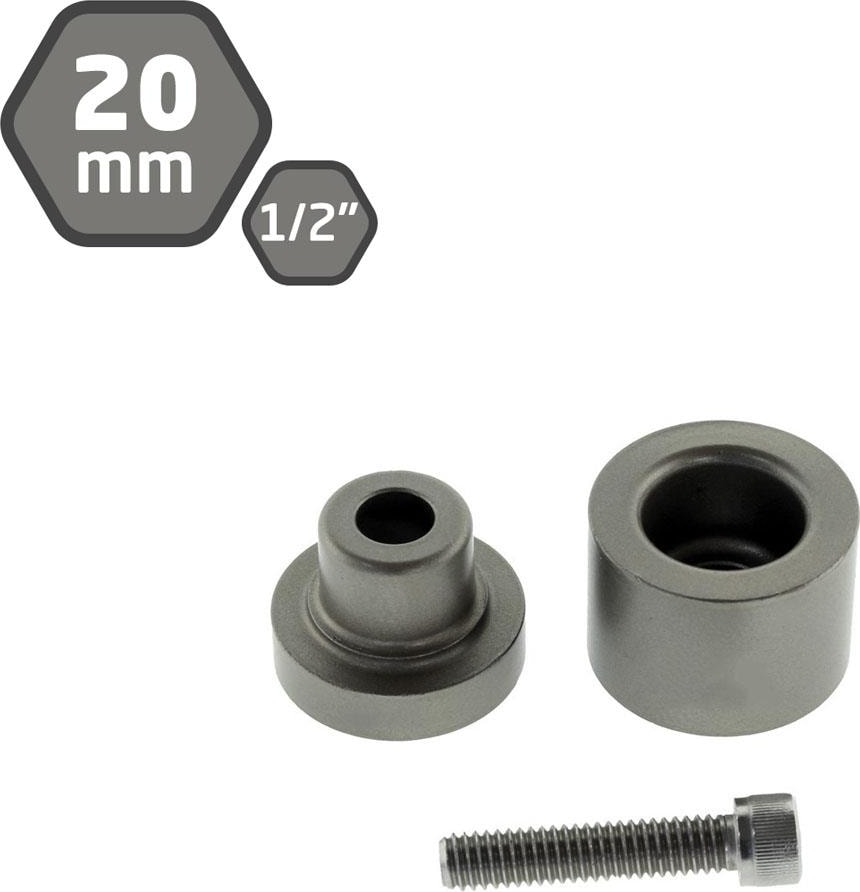 Pprc Plastik Boru Kaynak Makinası Pafta Lokma 20 mm (1/2")