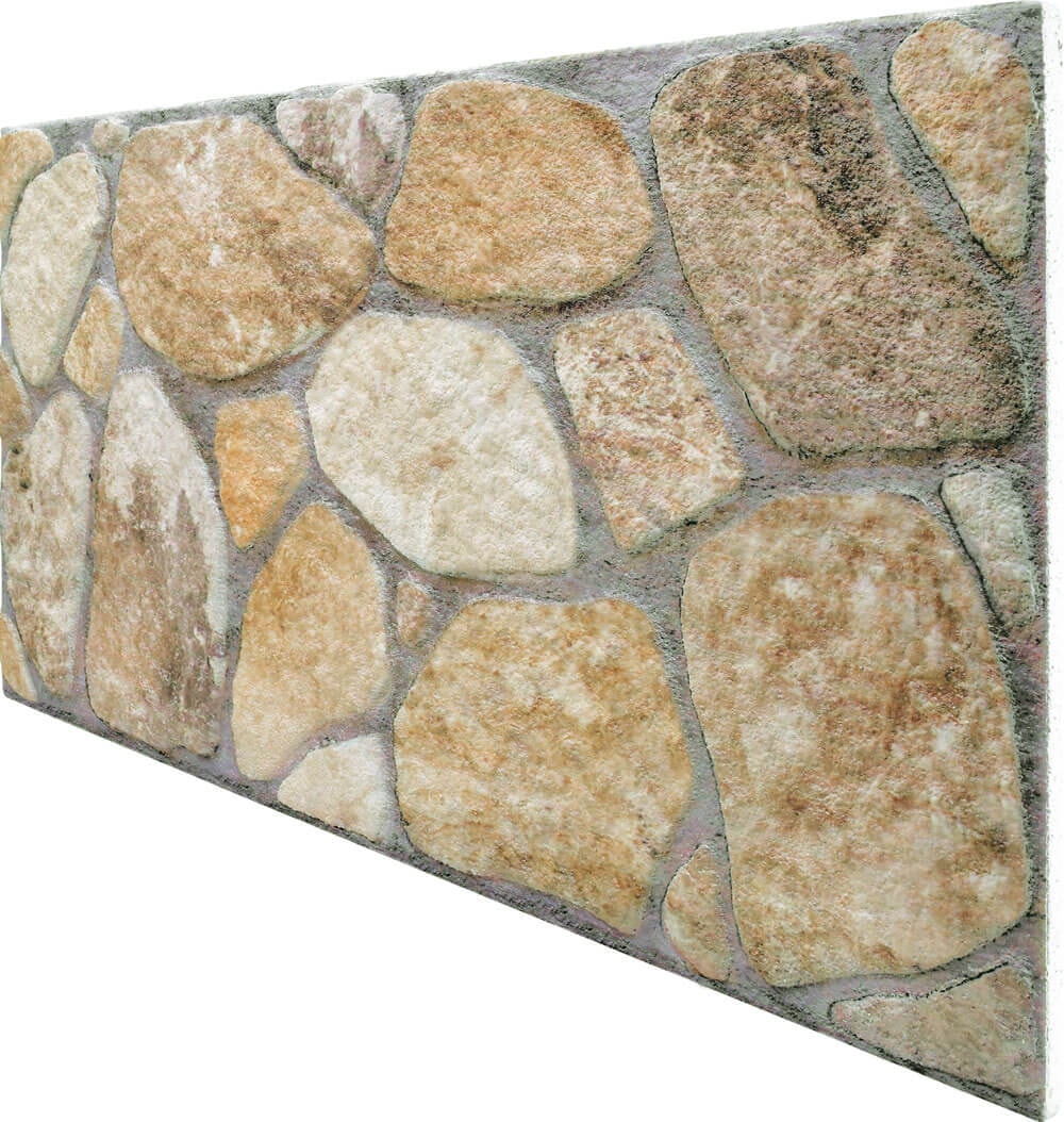 5 Adet (2,5m2) x Kayrak Taş Görünümlü 3 Boyutlu Renkli Strafor Köpük Duvar Kaplama Paneli (KY-805)