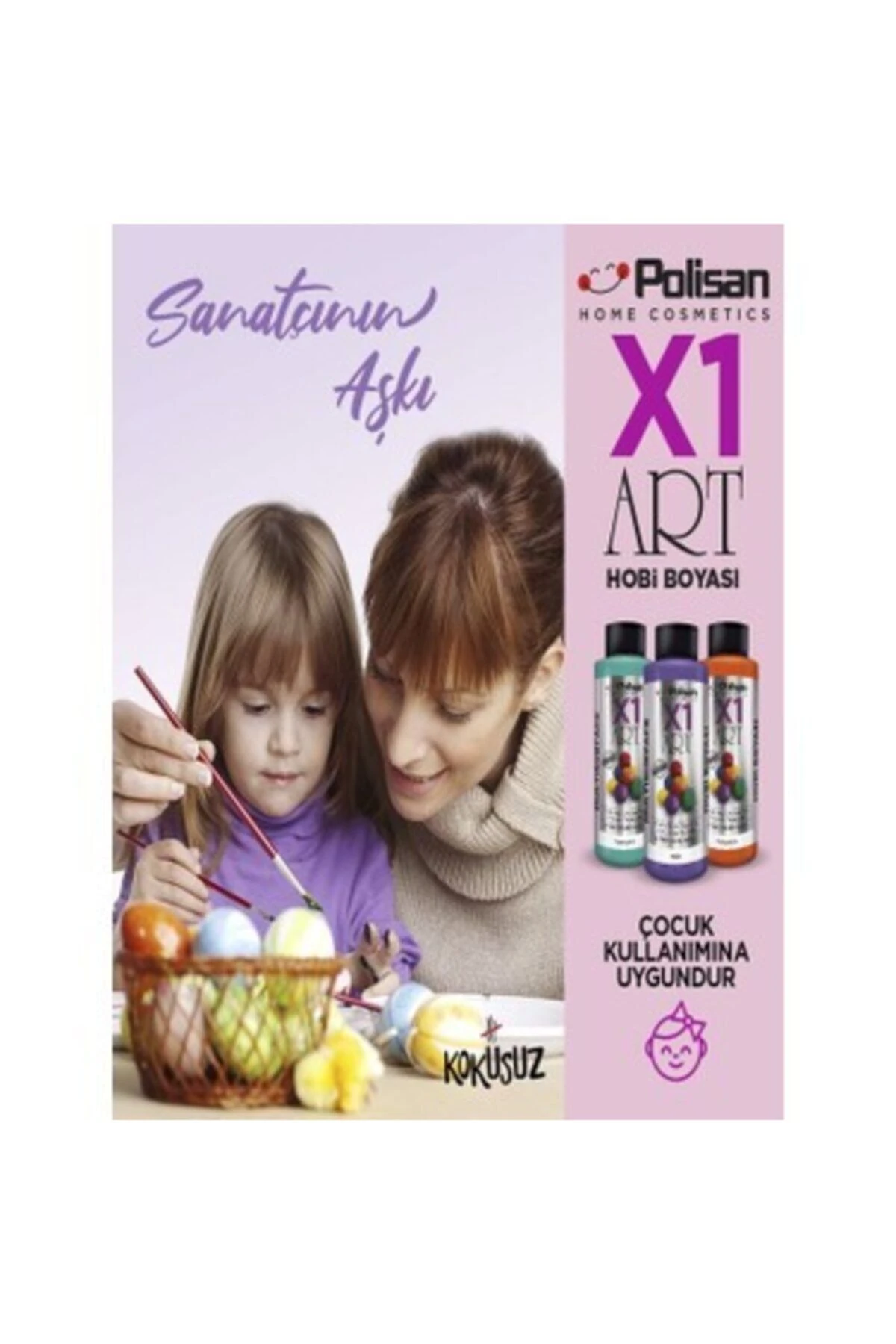 X1art Multisurface Hobi Boyası 120ml - 0105 Antik Altın Yaldız