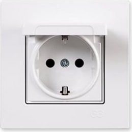 Eqona Fildişi Kap.topraklı Priz (Mkz)