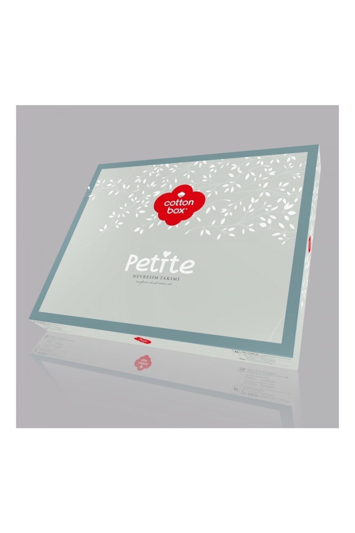 Petite Çift Kişilik Pamuk Nevresim Takımı Lola Yeşil