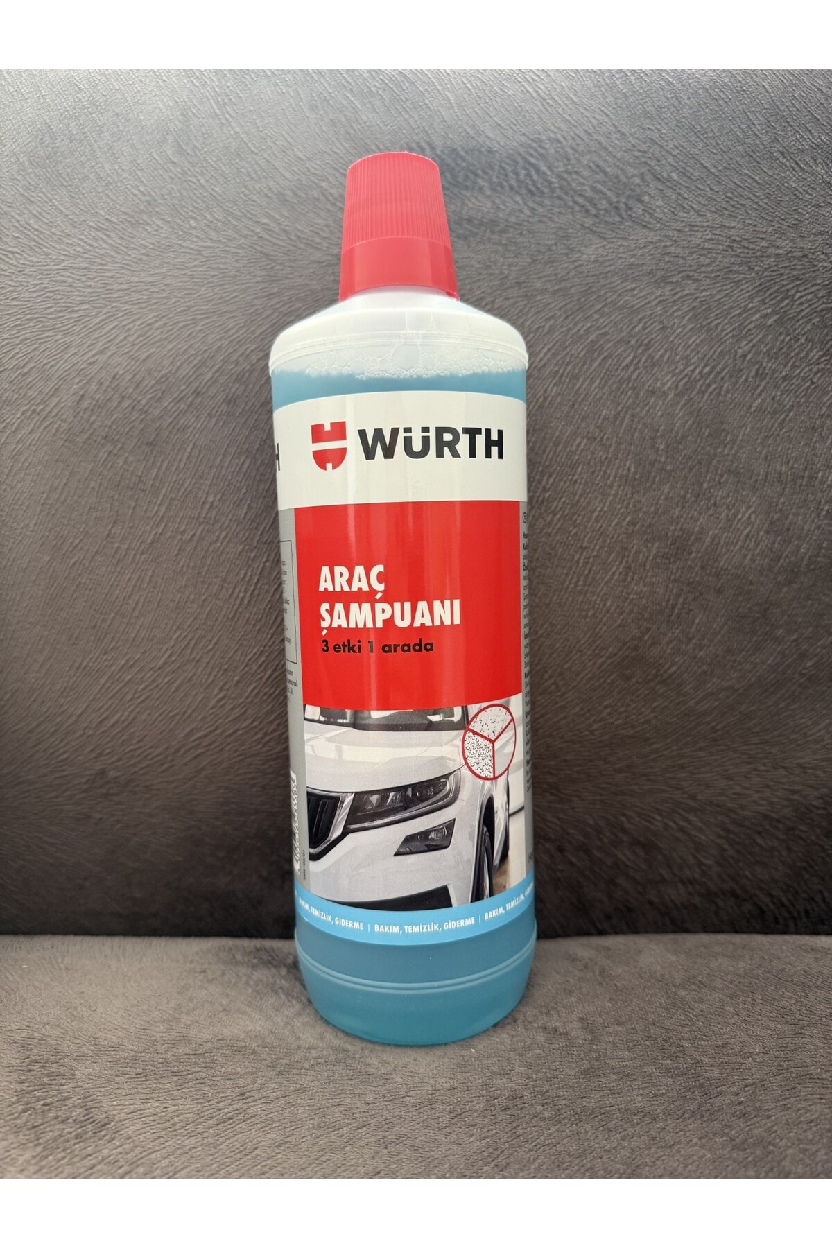 MUMLU CİLA+ ARAÇ ŞAMPUANI 3 ETKİ 1 ARADA (NÖTR PH)LI