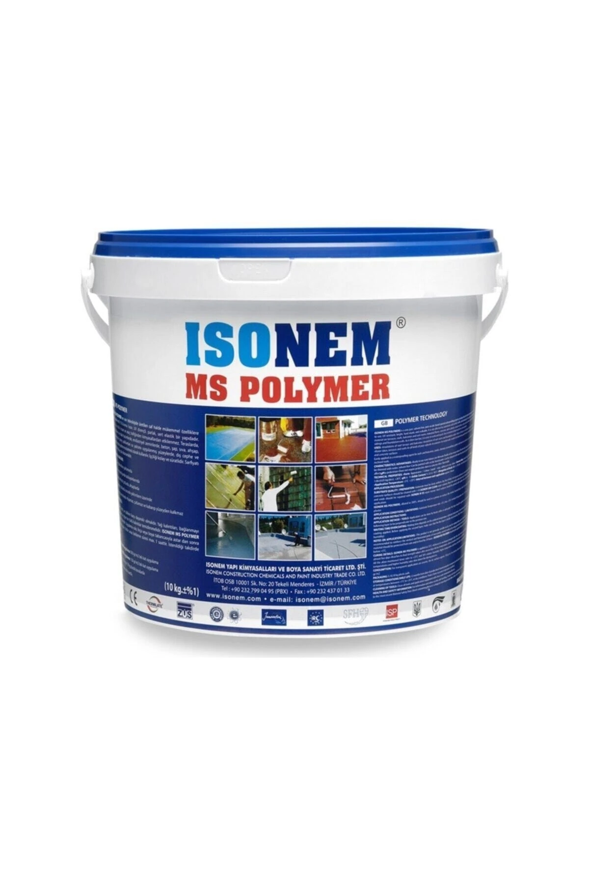 Isonem Ms Polymer(10 kg %300 Elastik Su Yalıtım Malzemesi