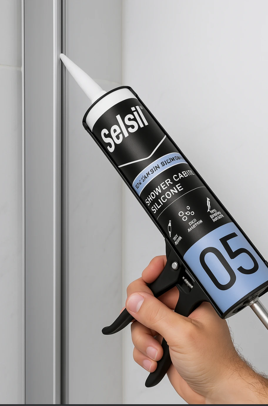 Durul  05NO Duşakabin Silikonu - 4 Adet