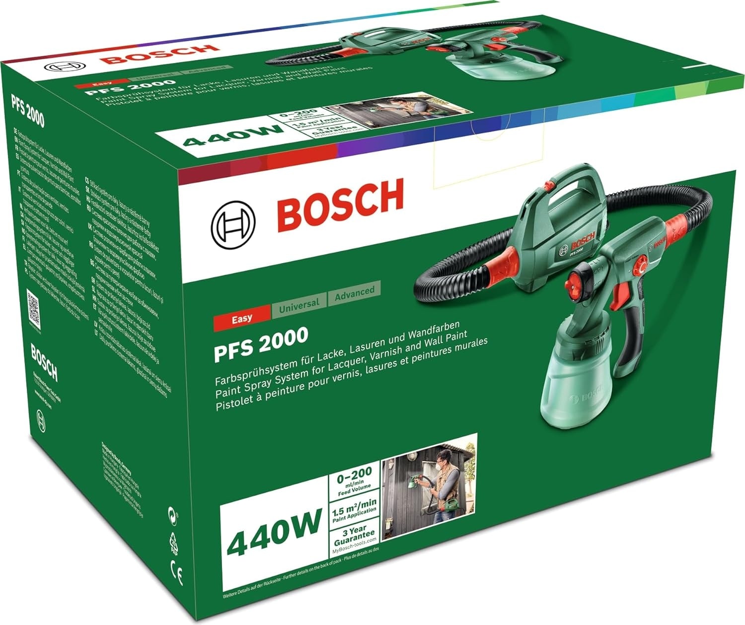 BOSCH Pfs 2000 Boya Tabancası