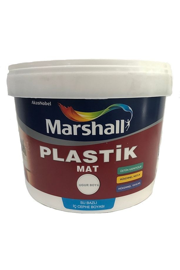 Plastik Mat Su Bazlı Iç Duvar Boyası -silinebilir-mükemmel Matlık Ve Örtücülük