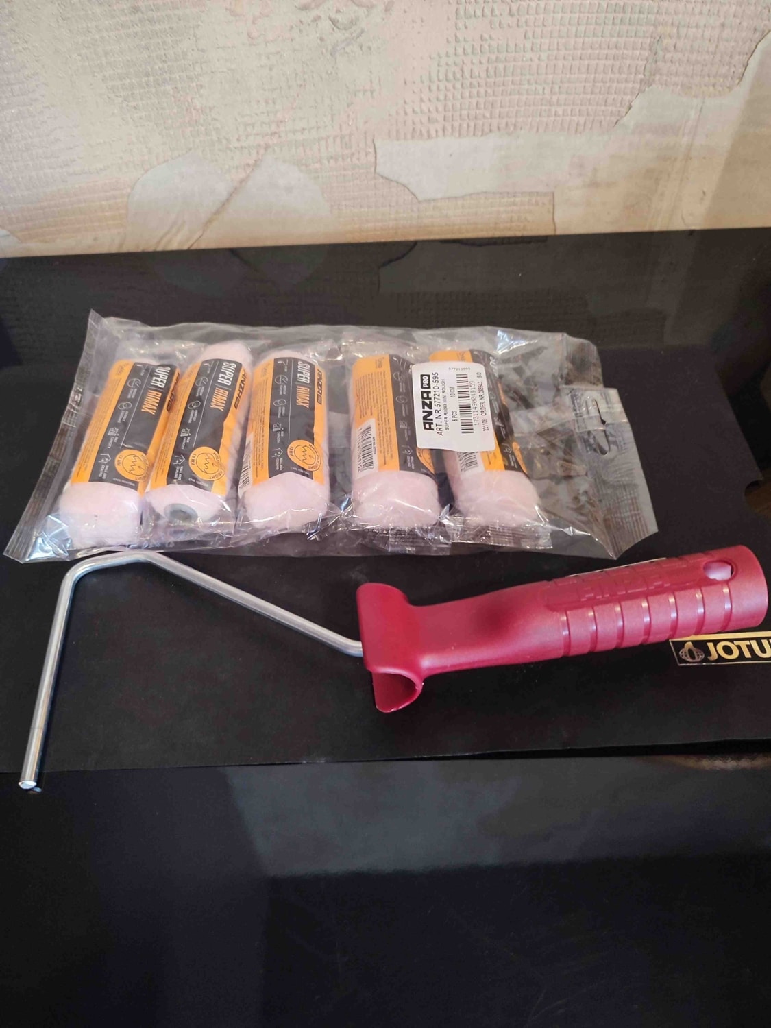 JOTUN Anza 5 Li Pembe Rulo 10 cm ve Rulo Sapı