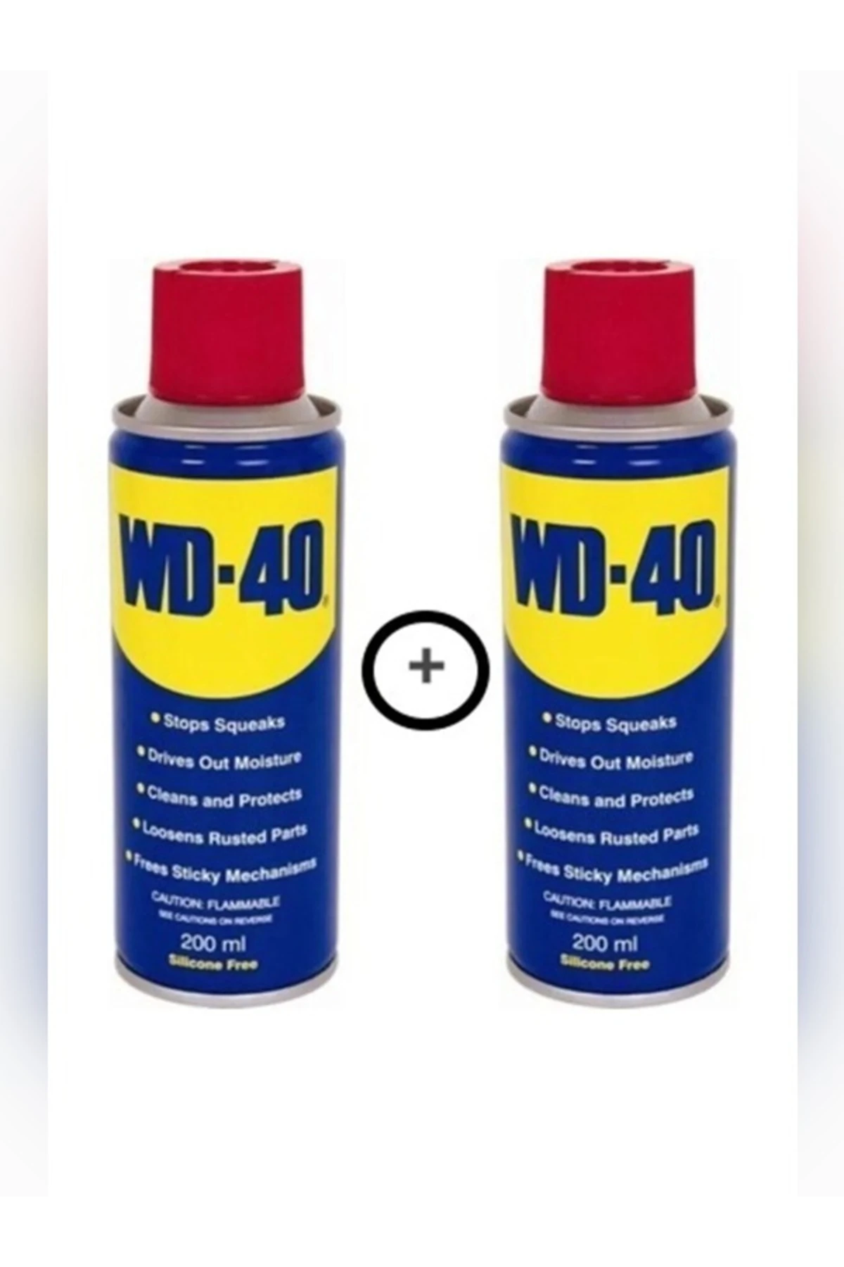 2’li Wd-40 200 ml Çok Amaçlı Pas Sökücü Ve Yağlayıcı Sprey