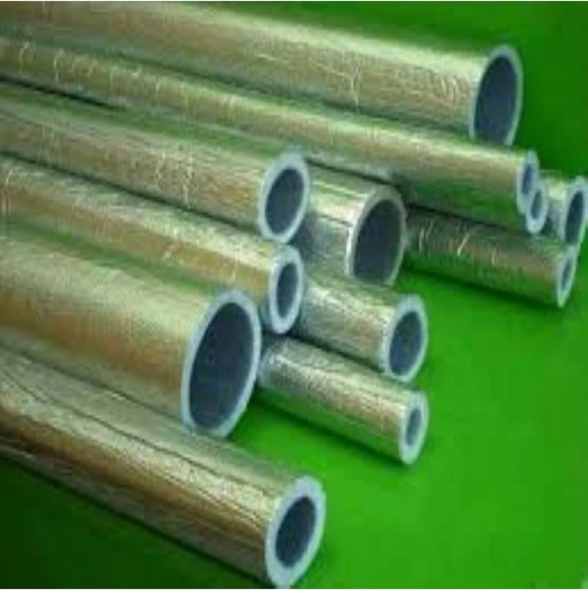 35/10 mm Polietilen Alüminyum Folyolu Izole Boru 1 Metre 10 Adet