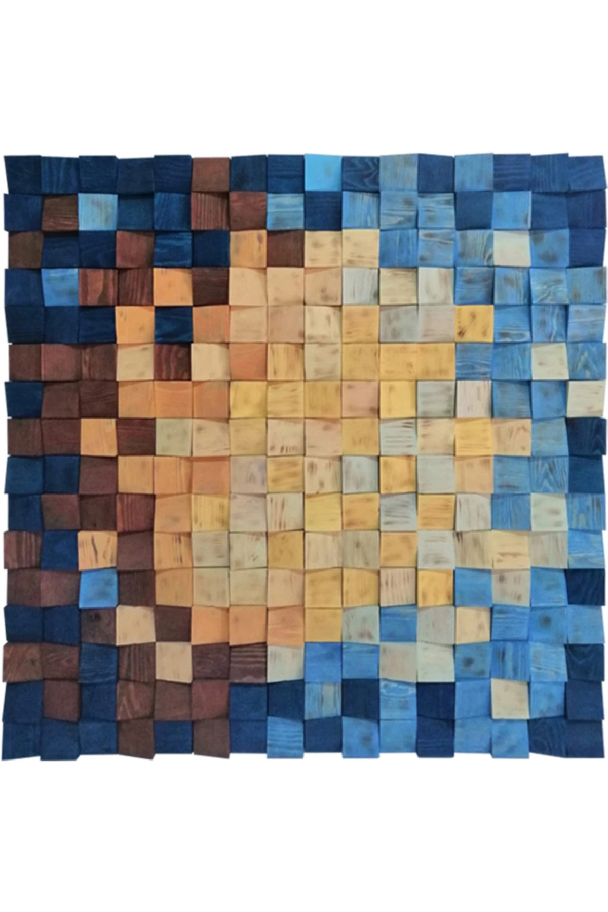 Bıg Bang- Pıxel Art-ahşap Duvar Panosu