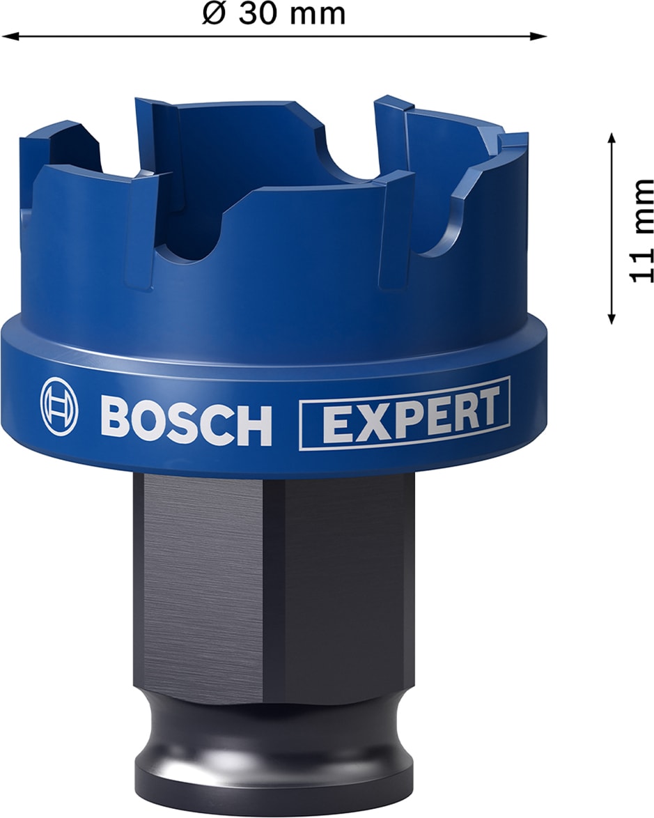 BOSCH Expert Sheet Metal Delik Açma Testeresi 30 x 5 mm