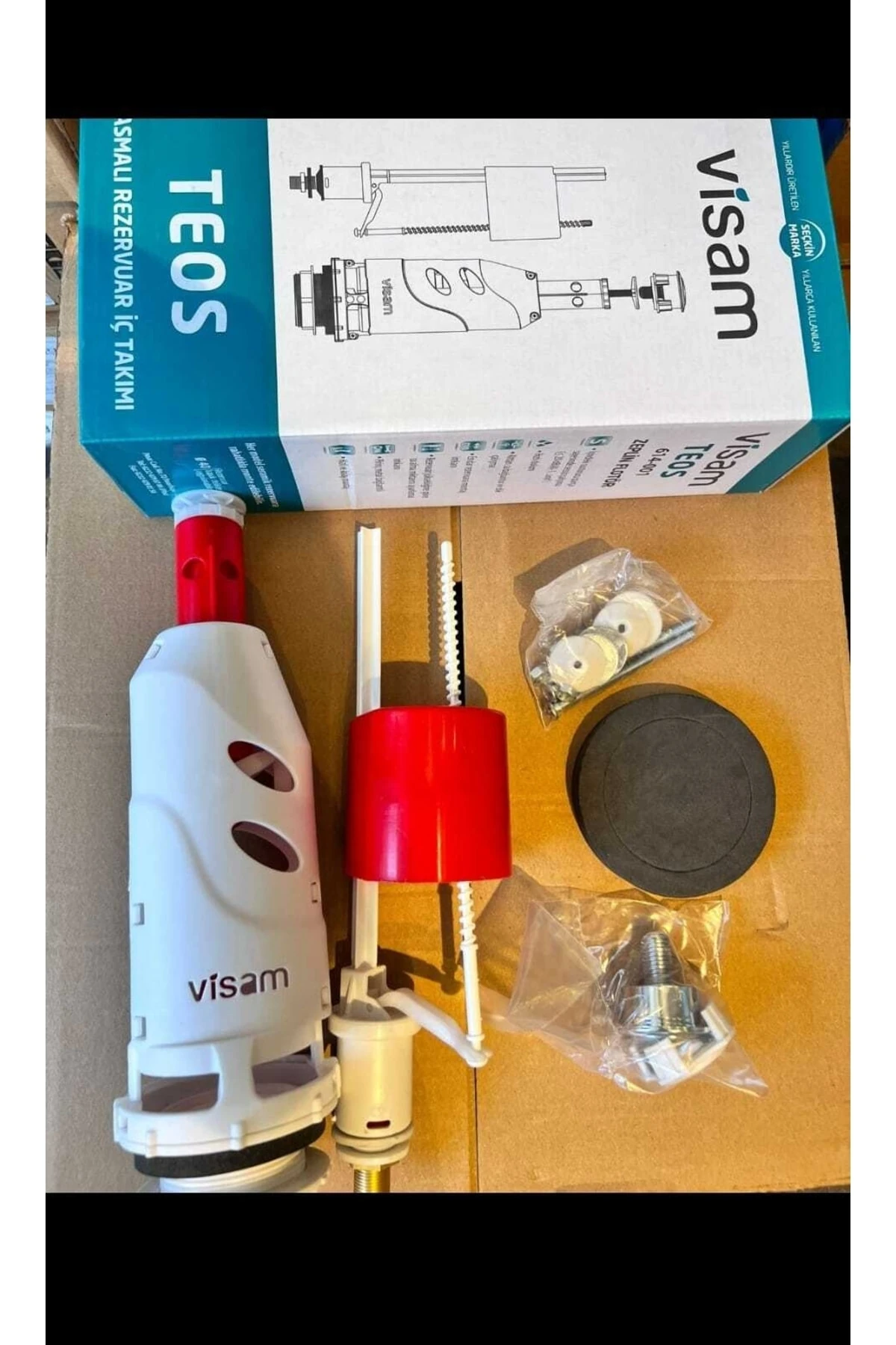 Teos Basmalı Klozet Rezarvuar Iç Takım