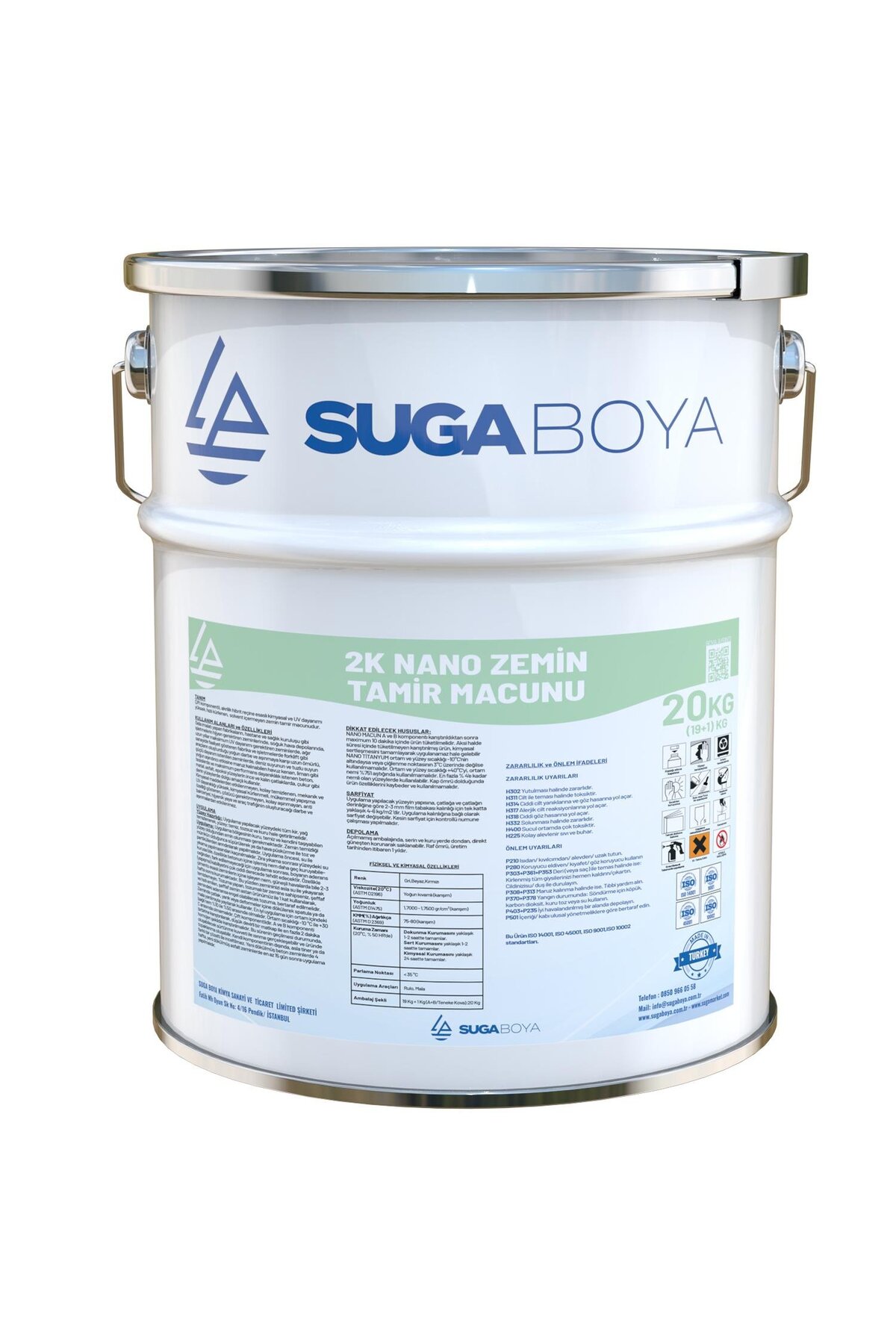 2K NANO ZEMİN TAMİR NACUNU 20 KG
