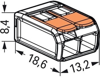 221-412 2'li Çok Amaçlı Buat Klemensi (10 Adet)