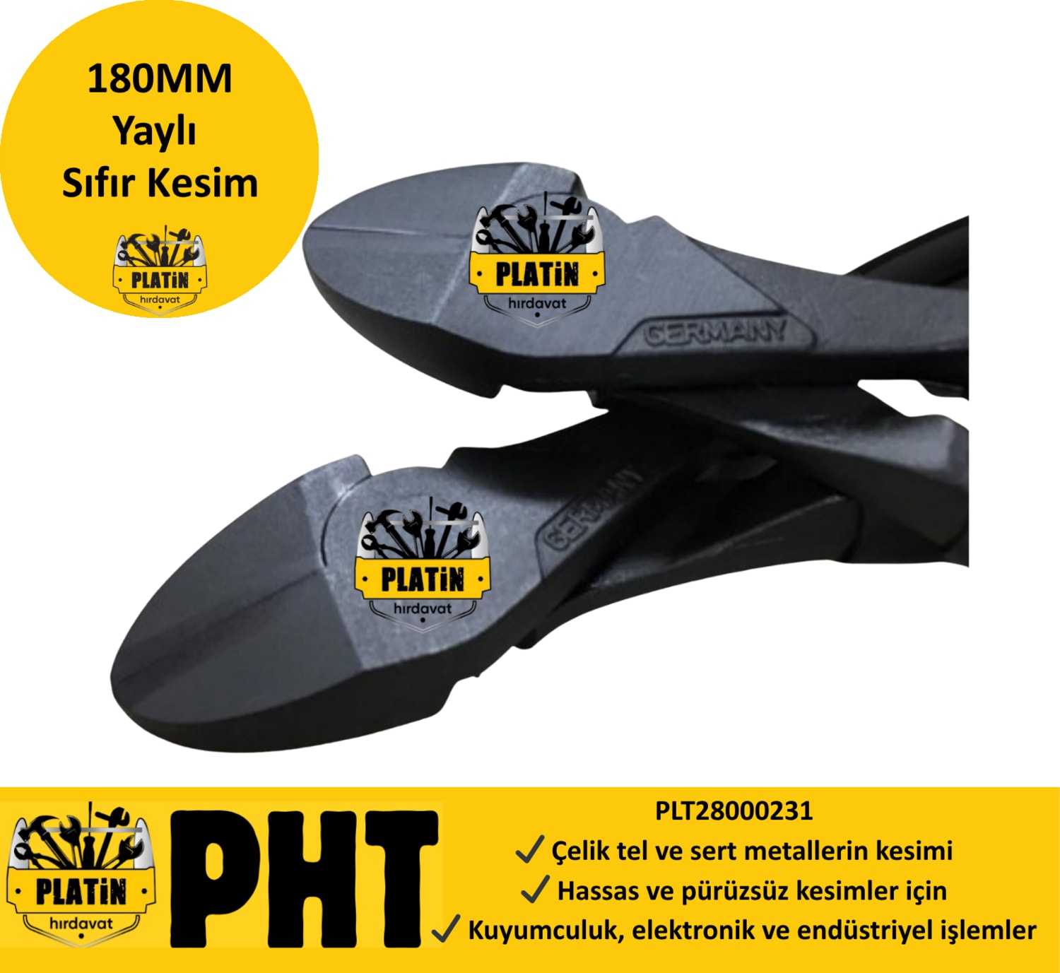 Döküm Keski Sıfır Keski Flush Cut