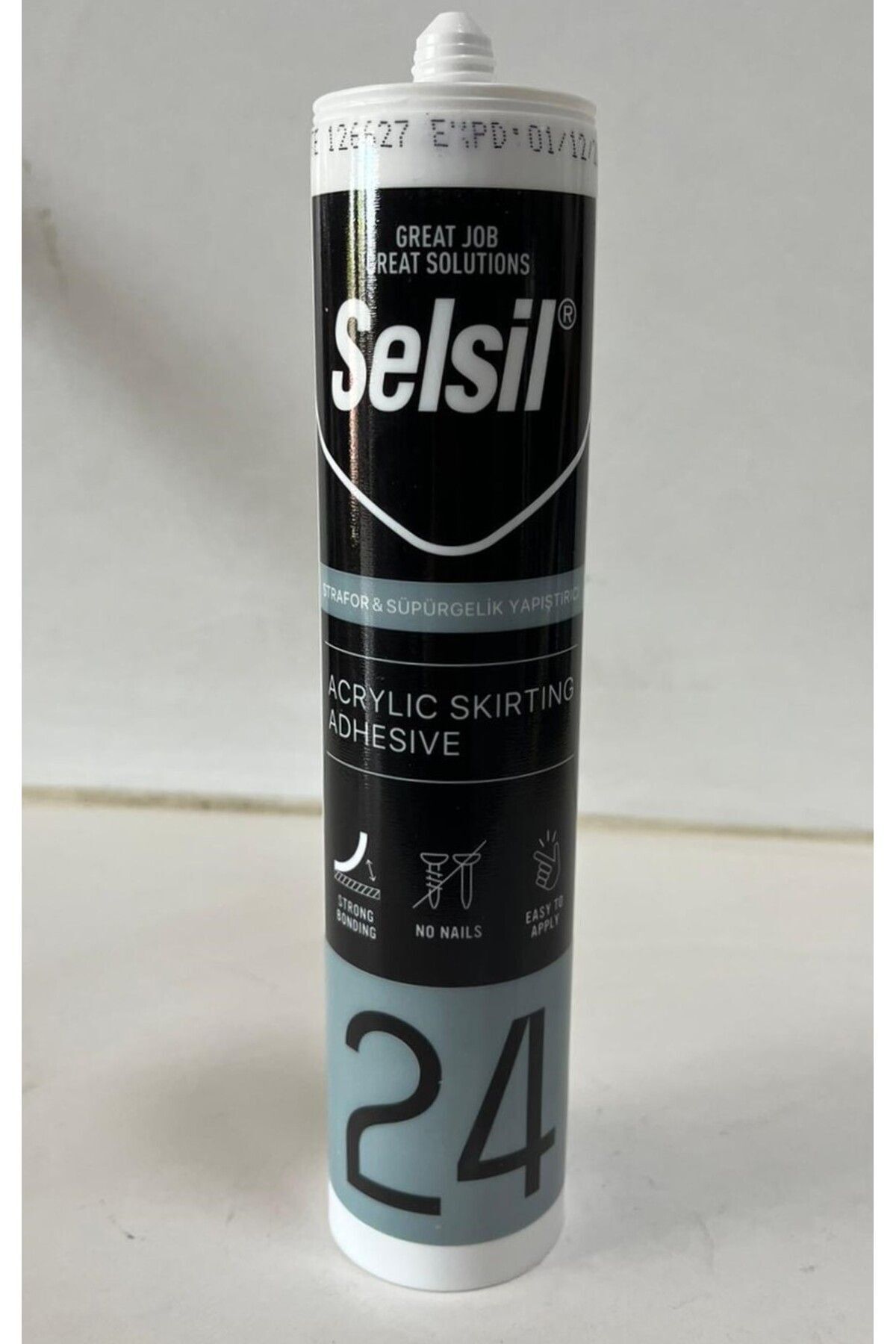 SELSİL Strafor Ve Süpürgelik Yapıştırıcı 500 Gr