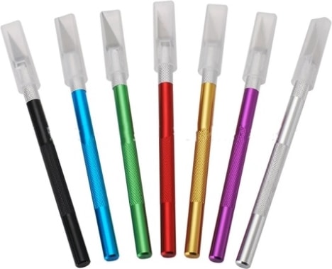 Metal Neşter Bıçak Ahşap Oyma Onarım El Aleti Hobi Maket Bıçağı