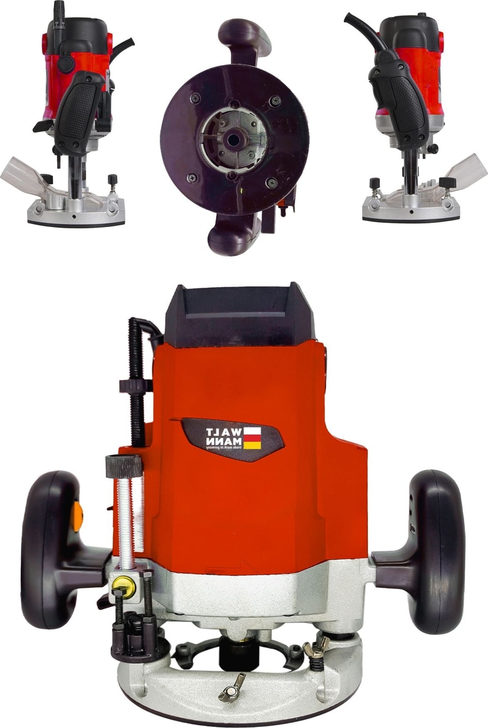 BOSCH Germany 2600 Watt Freze Formika Traşlama Makinesi 12MM - Kırmızı