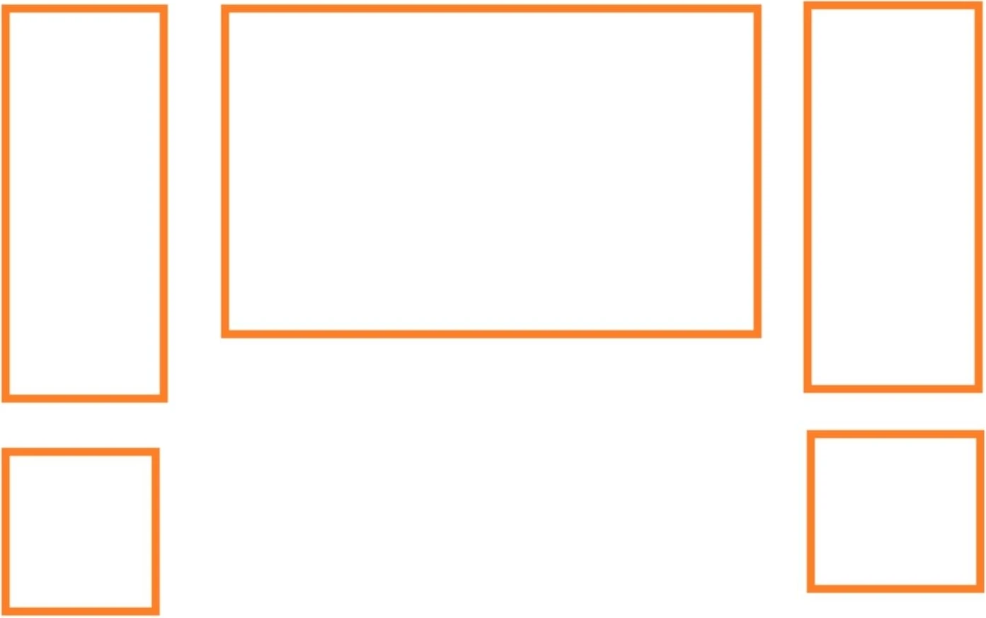 Tv Ünitesi Tasarımı Boyanabilir Çıta Hazır KESIM(ANKA153)