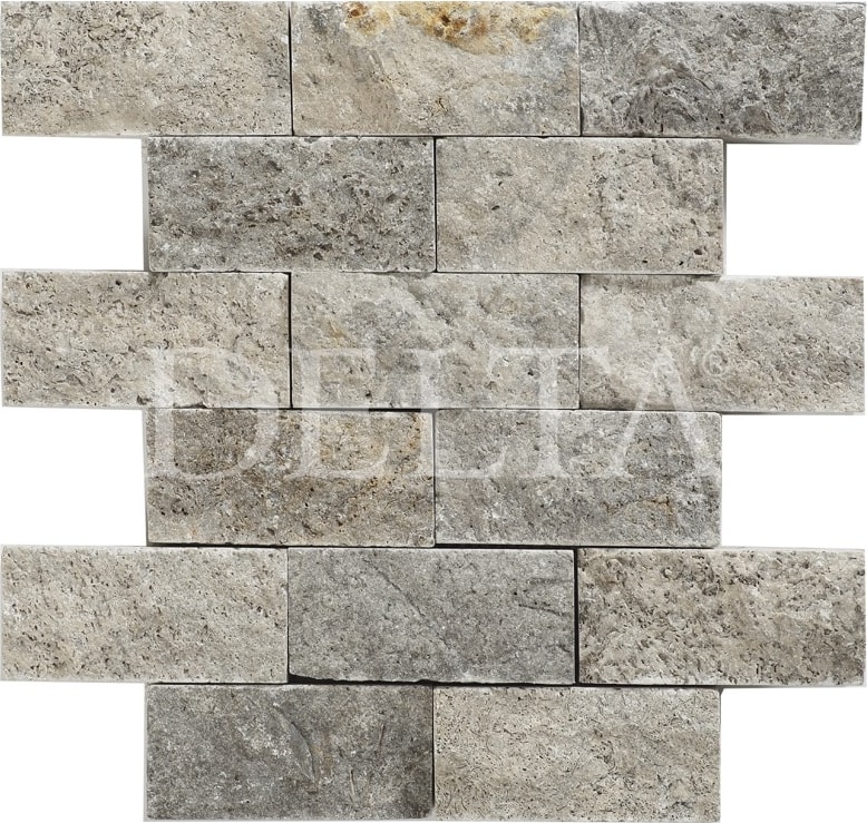 Stone Collaectıons Gri Traverten Patlatma Taş 4,8 x 10 cm