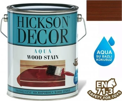 Hickson Decor Aqua Su Bazlı 5 Lt Walnut