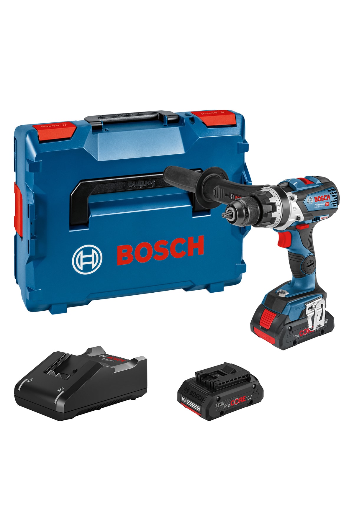 BOSCH Gsb 18v-110 C,(2X4.0 PC GAL1840 L)