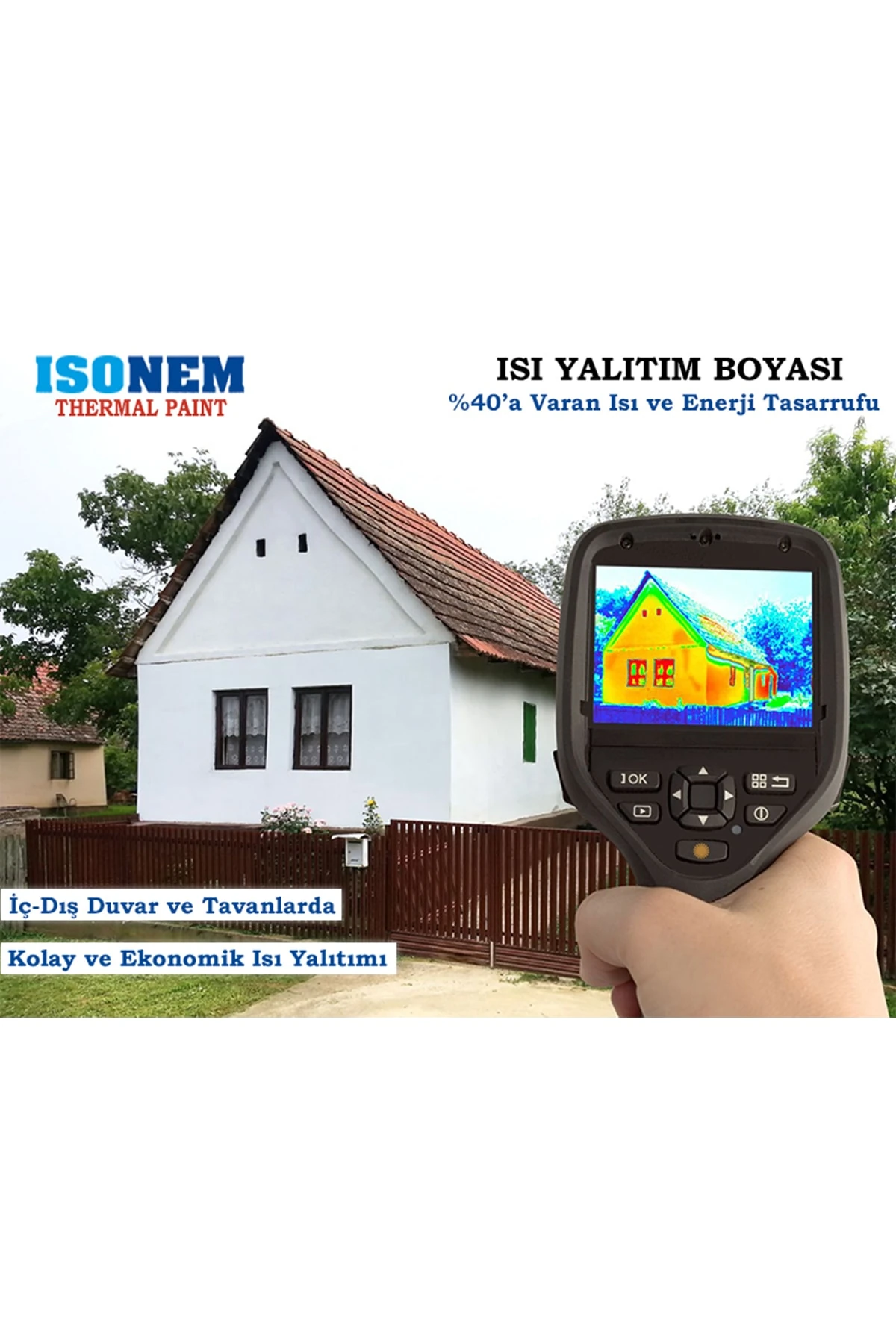 Thermal Paint Isı Yalıtım Boyası Beyaz