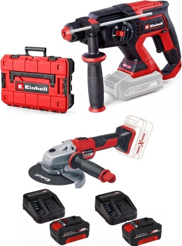 Tp-Hd 18/22 D Li Bl Matkap Axxio 18/150 Avuç Taşlama 2X4.0AH Akülü Kömürsüz Set