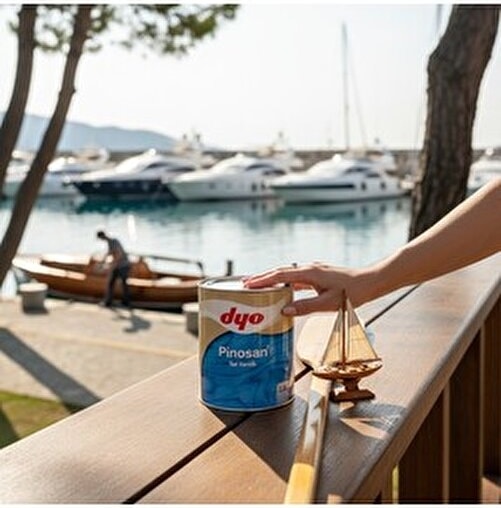 Pinosan Yat Verniği Şeffaf 0,75 Litre Yüksek Parlaklık ve Dayanıklılık Özelliği