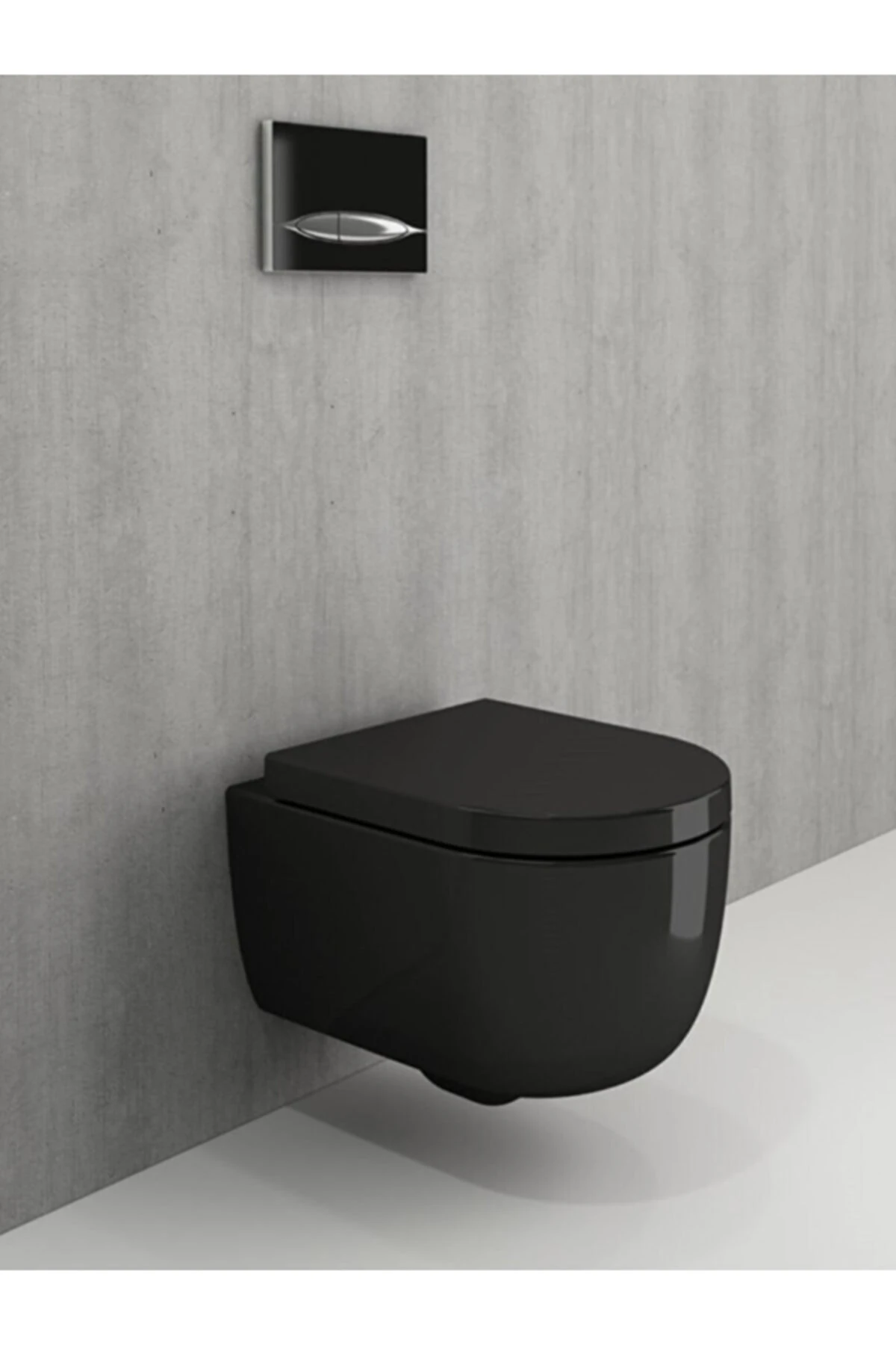 V Tondo Rımless Asma Klozet (yeni Parma) Mat Siyah