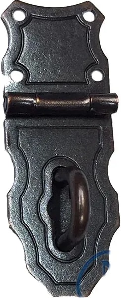 Klasik Küçük Sandık Askısı - 20X55MM, Oksit, 1 Adet