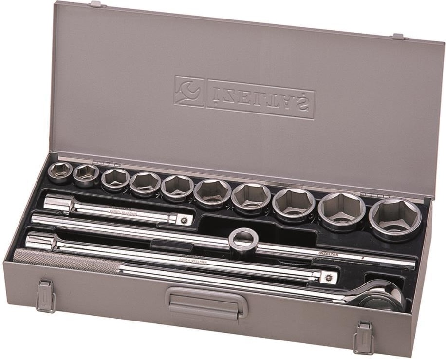 Izeltaş 3/4''altı Köşe Lokma Anahtar Takımı 14 Parça 1119006114