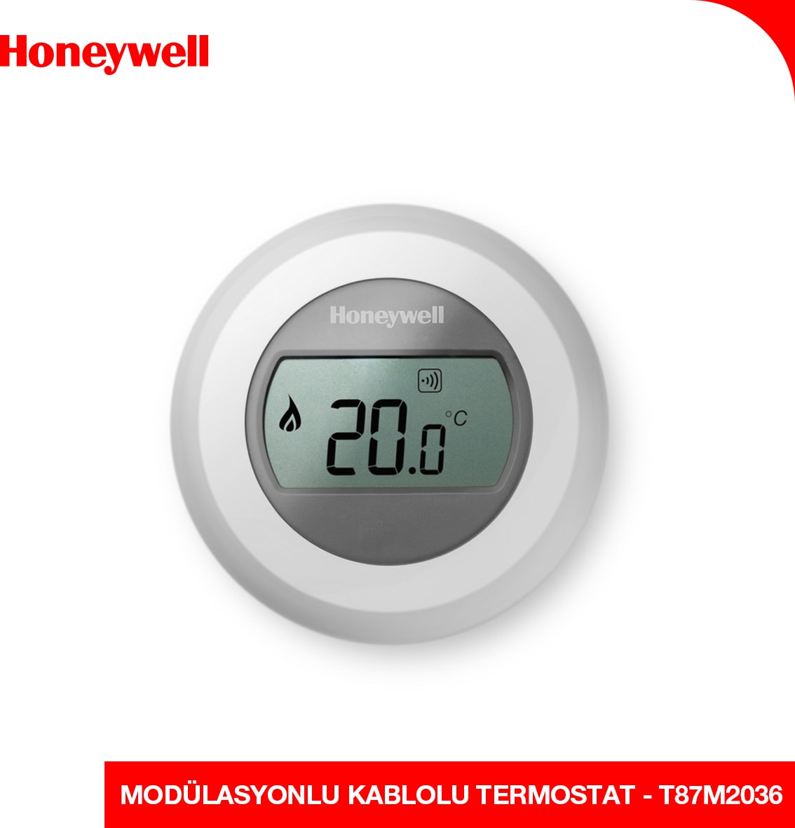 Modülasyonlu Kablolu T87M2036 Oda Termostatı