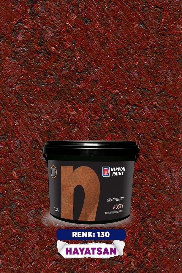 RUSTY: Antik Metal Etkili Dekoratif İç Cephe Boyası