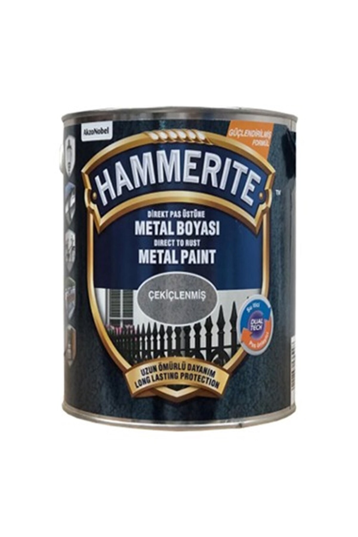 Hammerite Metal Boyası Çekiçlenmiş Desen Bakır 2,5 Lt