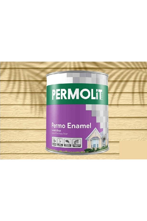 Permo Enamel Sentetik Yağlı Boya -alüminyum-ahşap-demir-metal- 0,25 L Krem