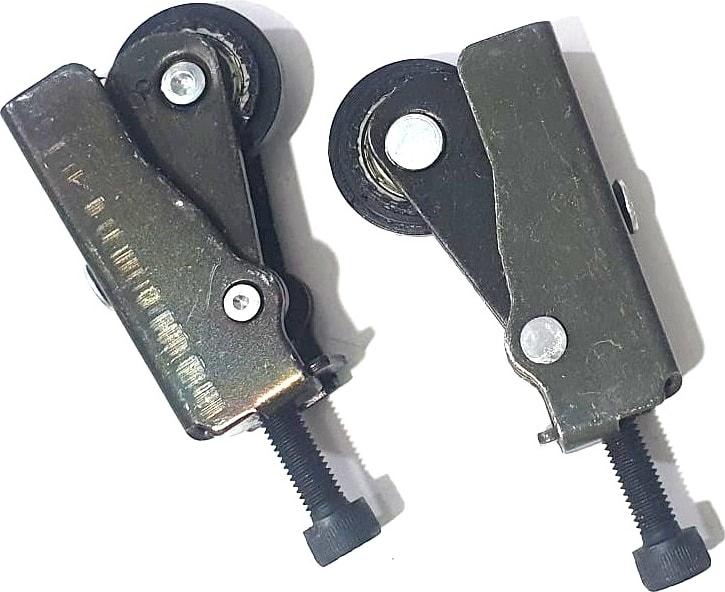 2 Adet  Genişlik 1.5 cm - Dolap Sürgü Kapak Tekeri Taşıyıc