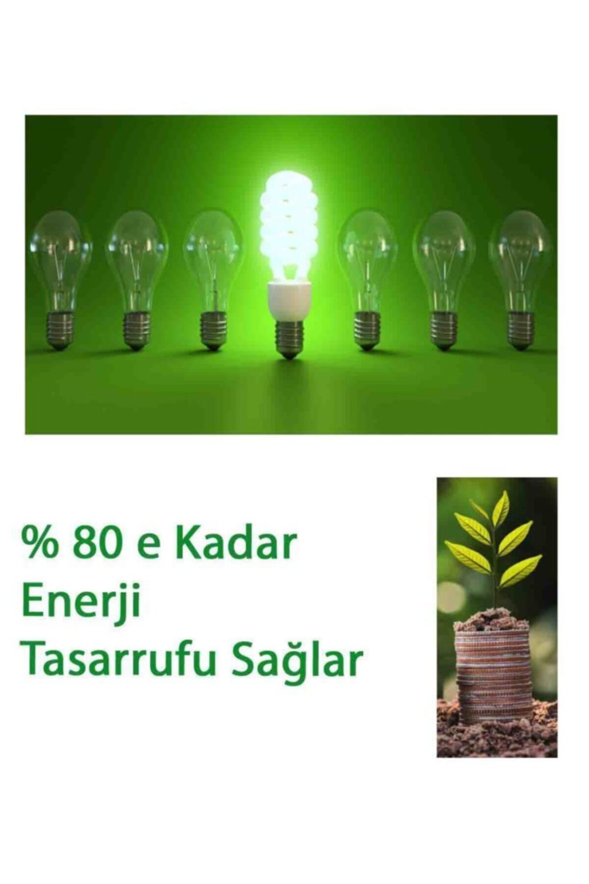 Tasarruflu 20w 1300 Lümen Sarı Işık E27 Ampul