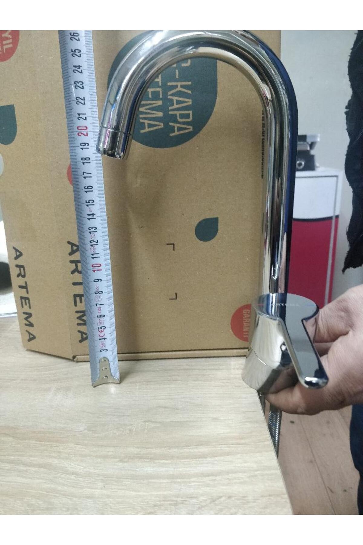 Marin S A42458 Döner Borulu Lavabo Bataryası, Krom