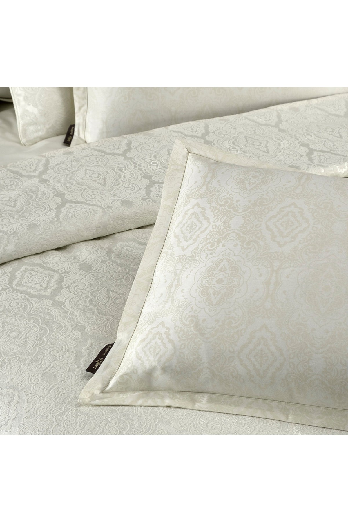 Hazel Ekru Tek Kişilik Pike Wedding Set