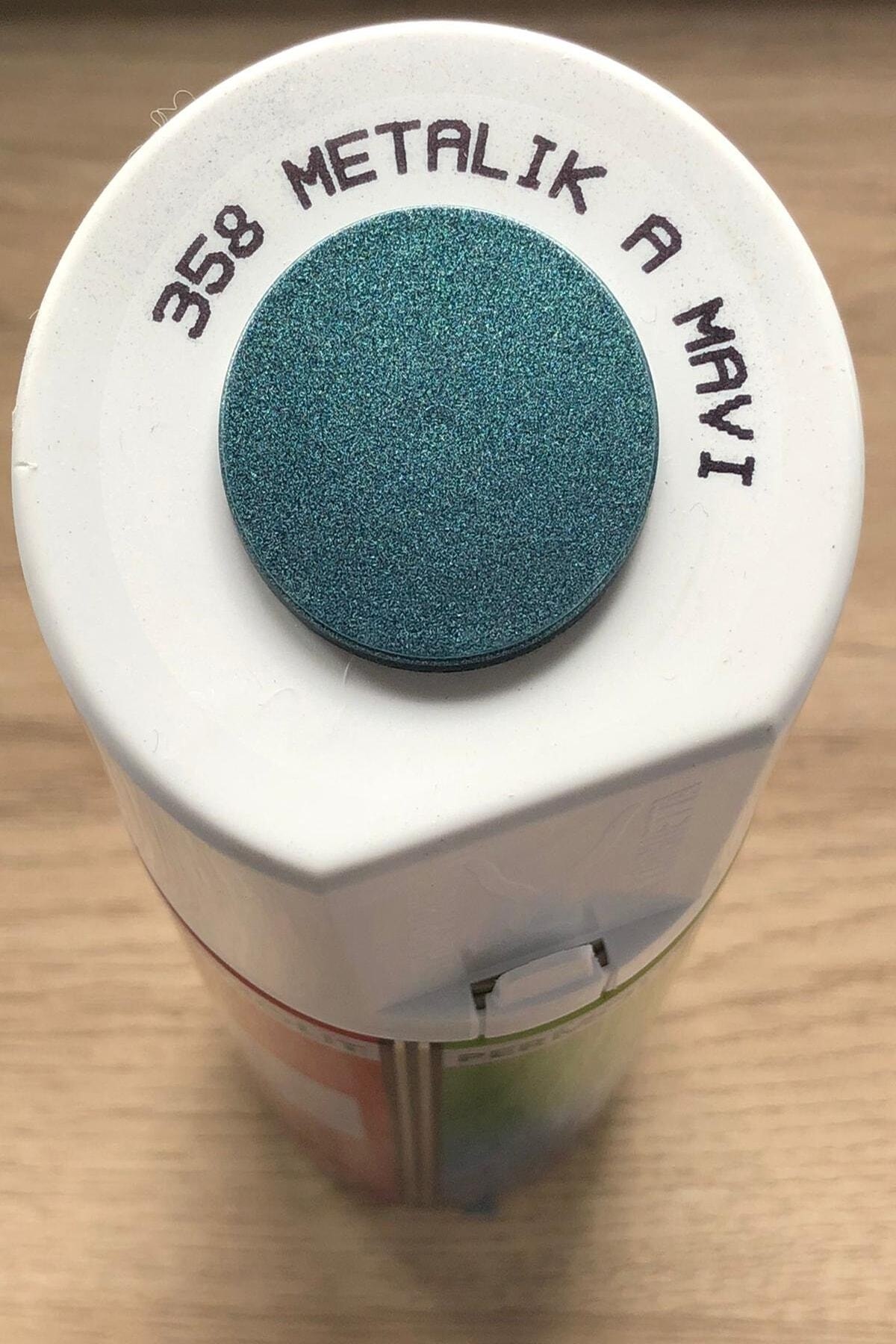 Metalik Mavi 358 Simli Sprey Boya 400 ml