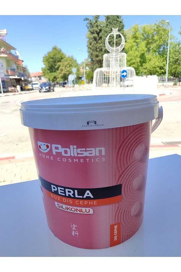 DIŞ CEPHE SİLİKONLU BEYAZ BOYA POLİSAN MARKA 25 KG