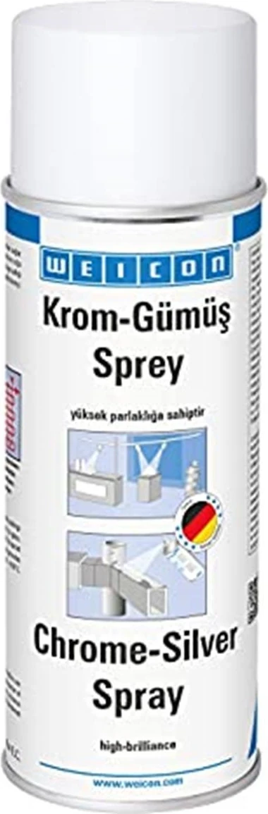 Krom-Gümüş-Sprey / Son Derece Parlak Yüzey Kaplama / 400 ml Kategori: Çok Amaçlı Setl