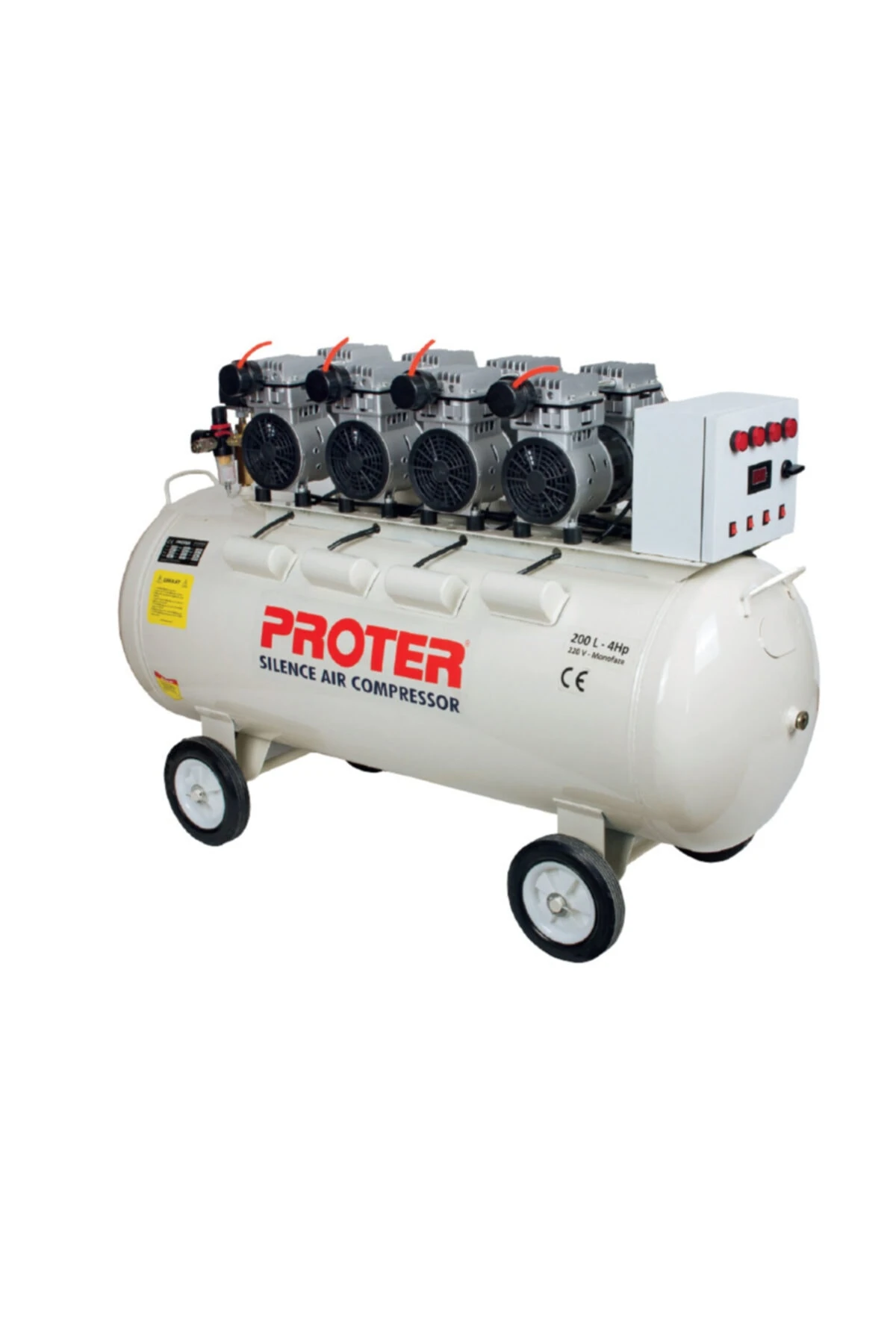 Pr 200 lt 4 Hp Sessi?z Kompresör