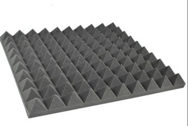 Ses Yalıtm Akustik Piramit Süngeri 40 mm 60 Dns 50 x 50