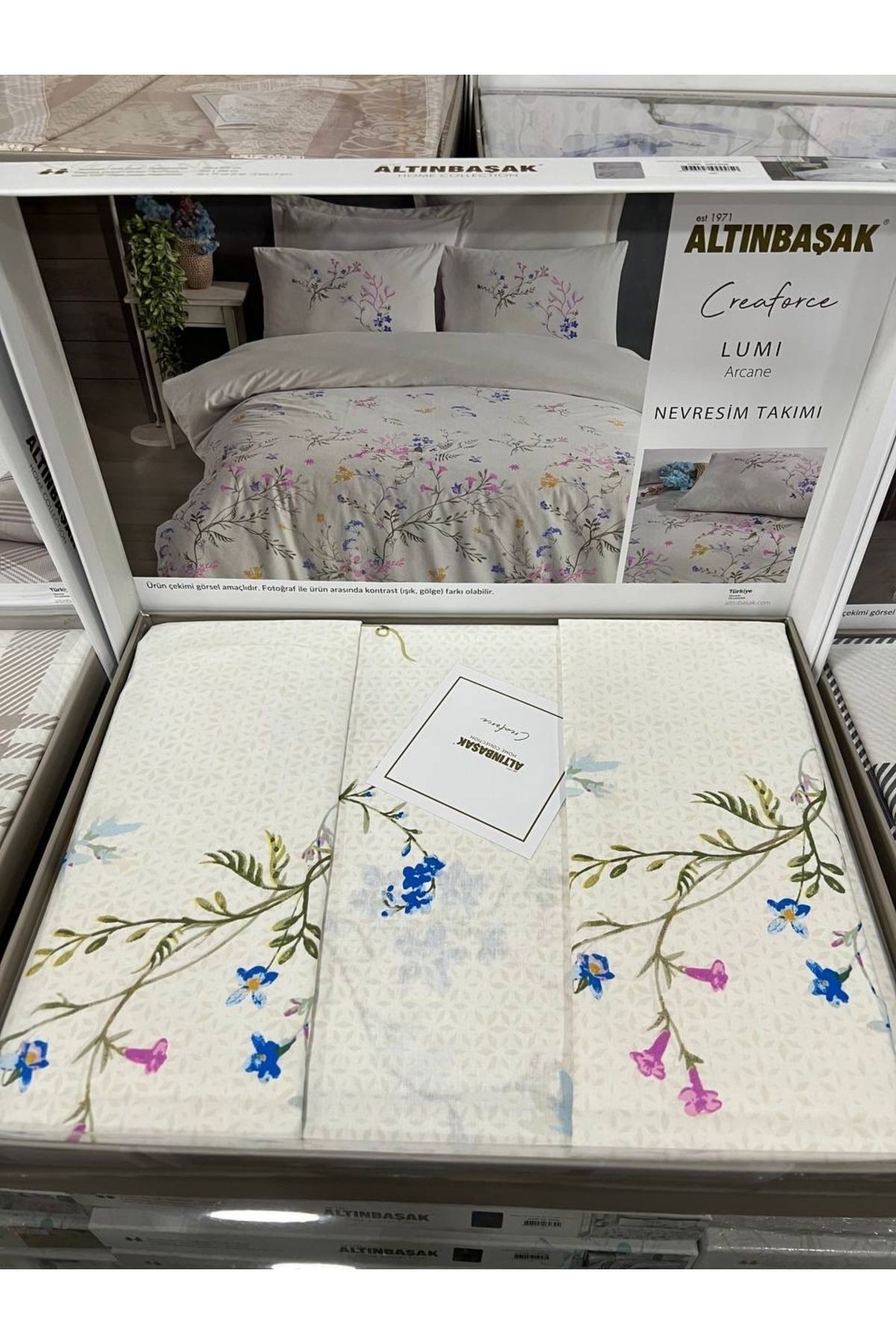 CREAFORCE Lumi Arcane %100 Pamuklu Çift Kişilik Nevresim
